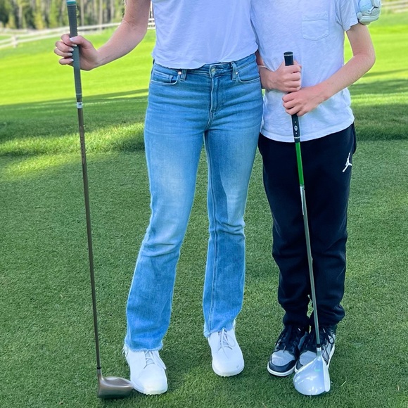 PAIGE Light Blue Jeans - Picture 1 of 6